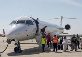 Avión de Air Nostrum.