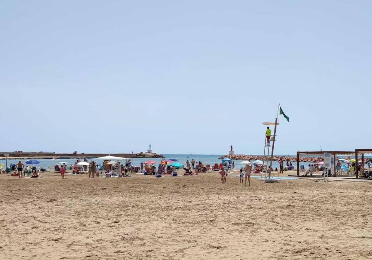 Así están hoy las playas de Puçol y la Pobla de Farnals: tiempo y bandera