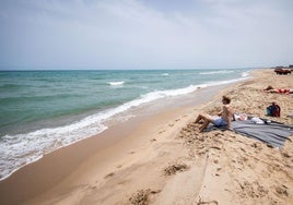 Playa de El Saler.