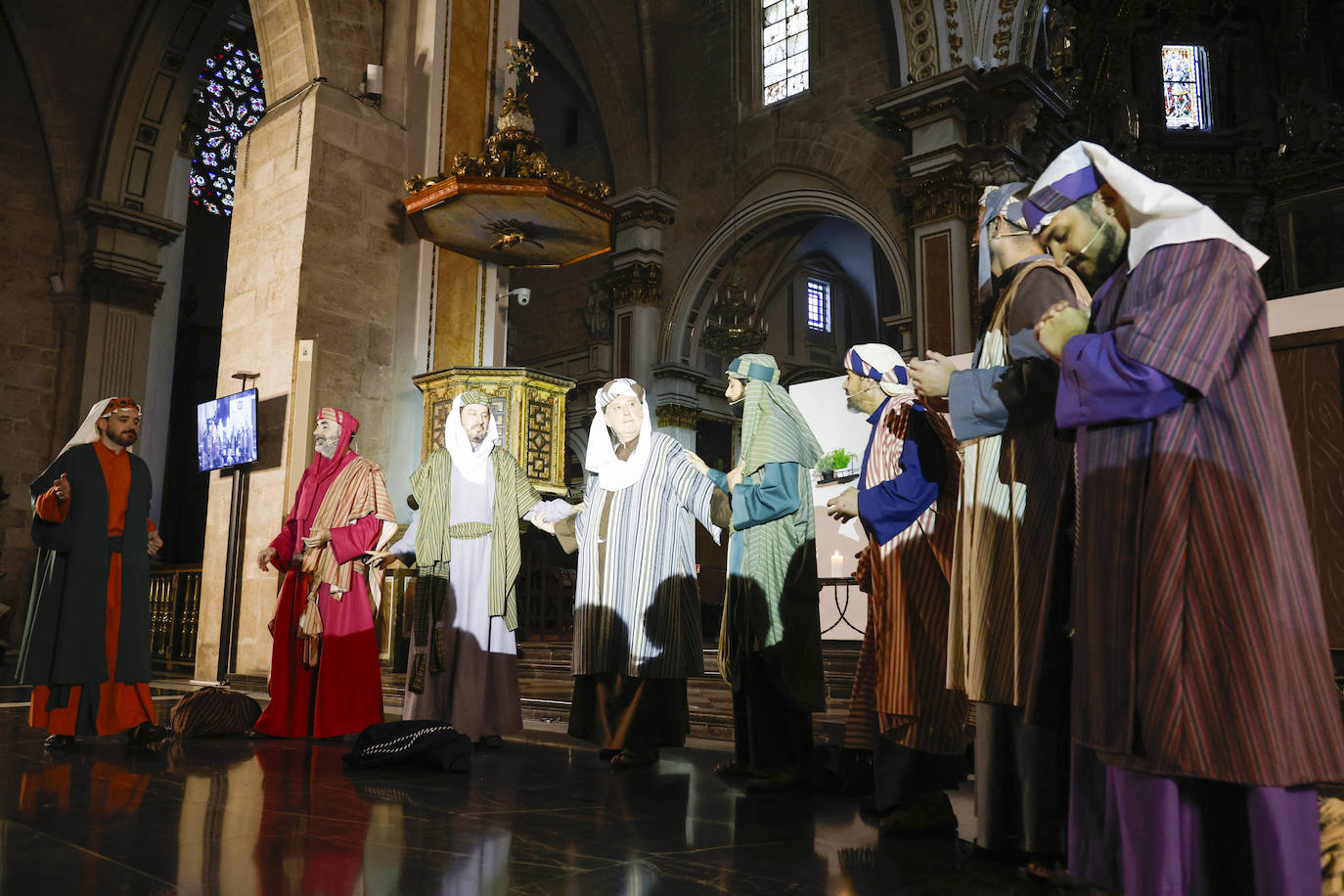 La Catredral de Valencia acoge la representación del auto sacramental &#039;El Misterio de la Asunción de la Virgen&#039;