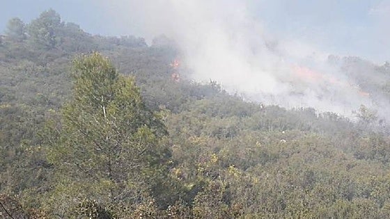 La DANA deja más de 56 litros en Dénia y dos incendios forestales en la Marina Alta
