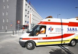 Uno de los heridos ha sido trasladado por el SAMU al Hospital General de Valencia.