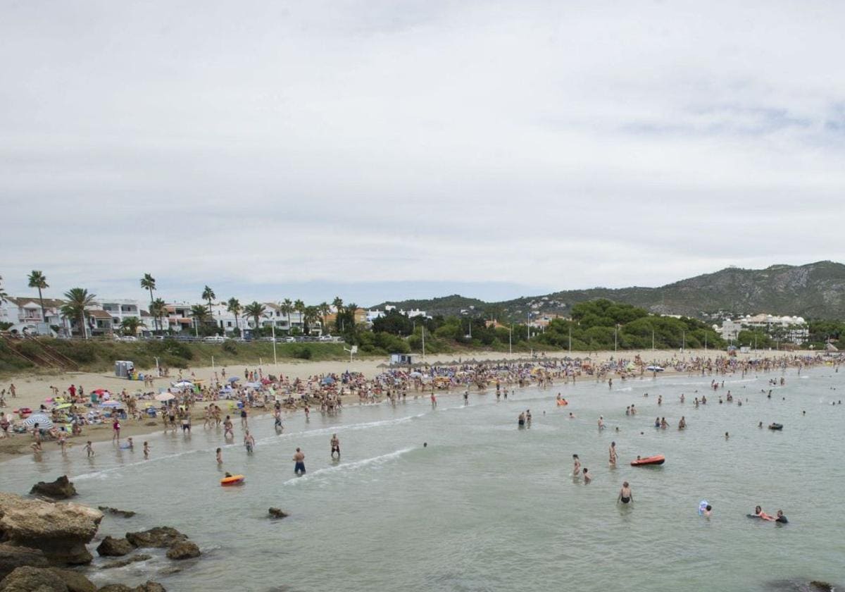 Un ertzaina salva la vida de una mujer en una playa de Alcossebre 