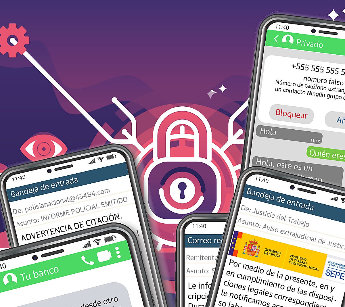 Estafadores detrás del móvil: las notificaciones que nunca hay que abrir