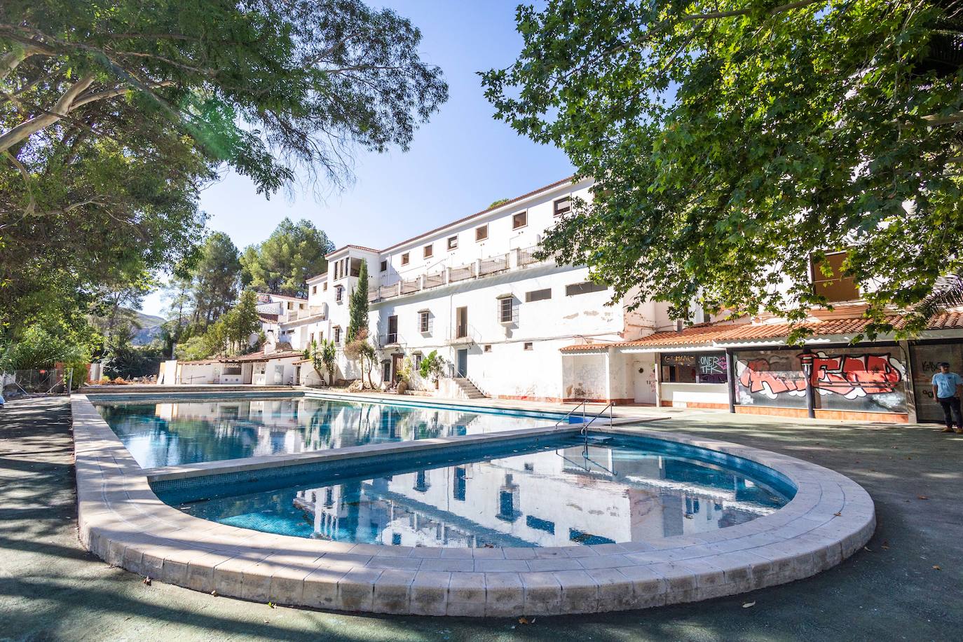 Fotos: así está en la actualidad el antiguo balneario de Chulilla