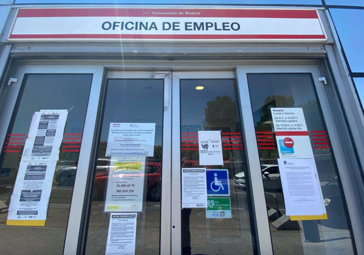 Una oficina de empleo.