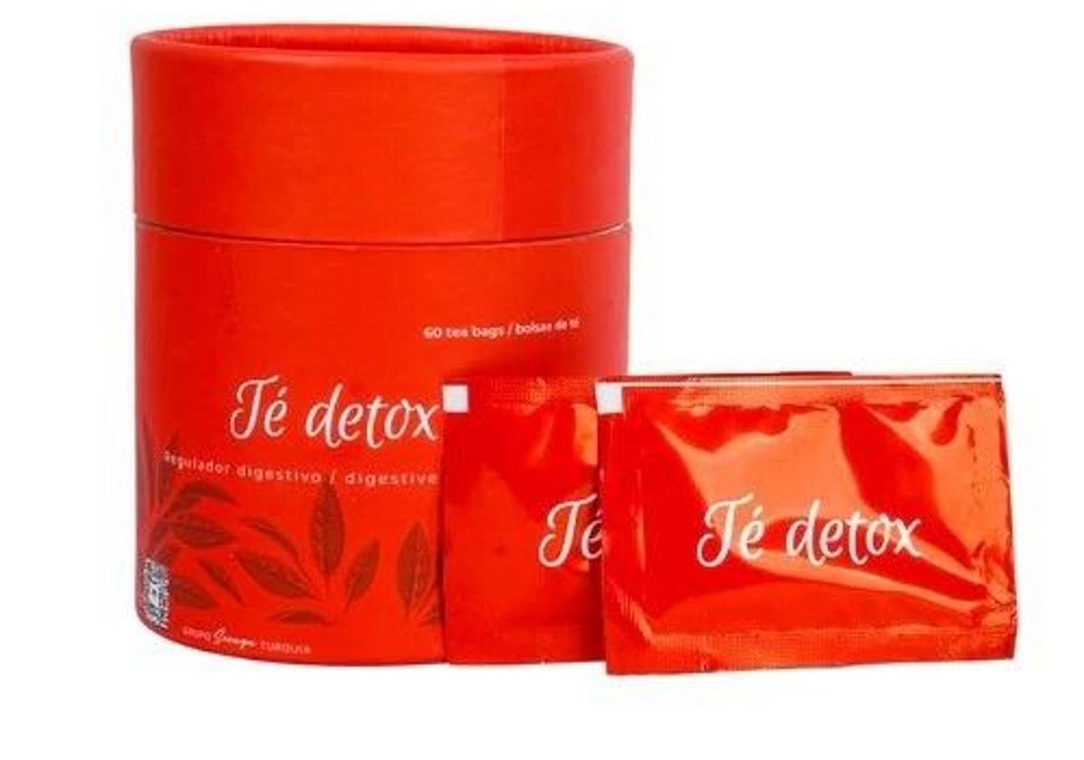 Uno de los productos retirados, el té detox.