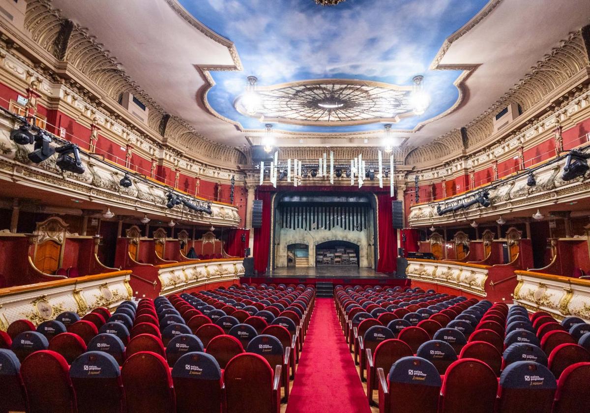 Interior del Teatro Olympia de Valencia.