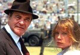 Jack Lemmon y Sissy Spacek en 'Desaparecido'.