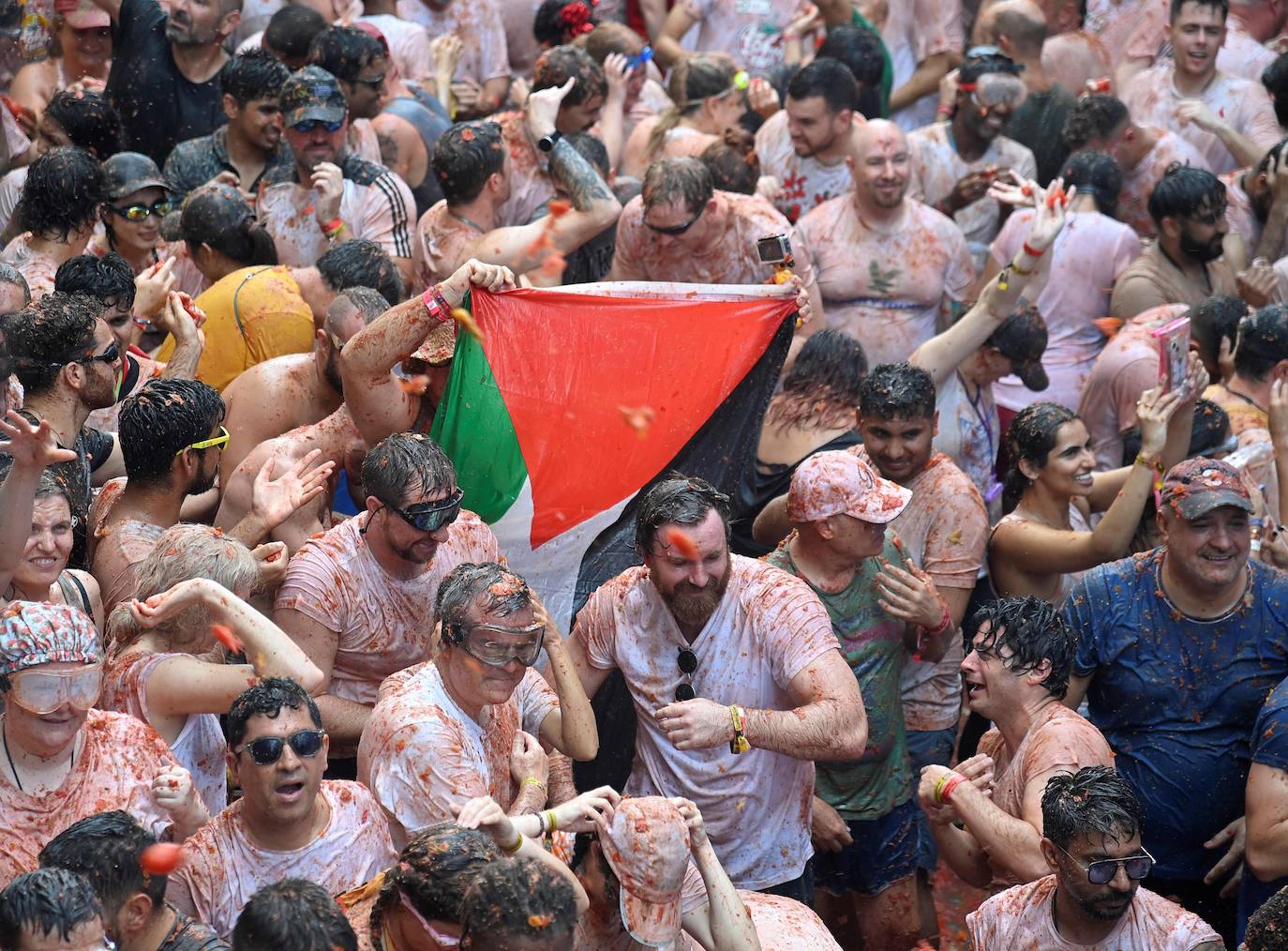 Las mejores imágenes de la Tomatina de Buñol 2024