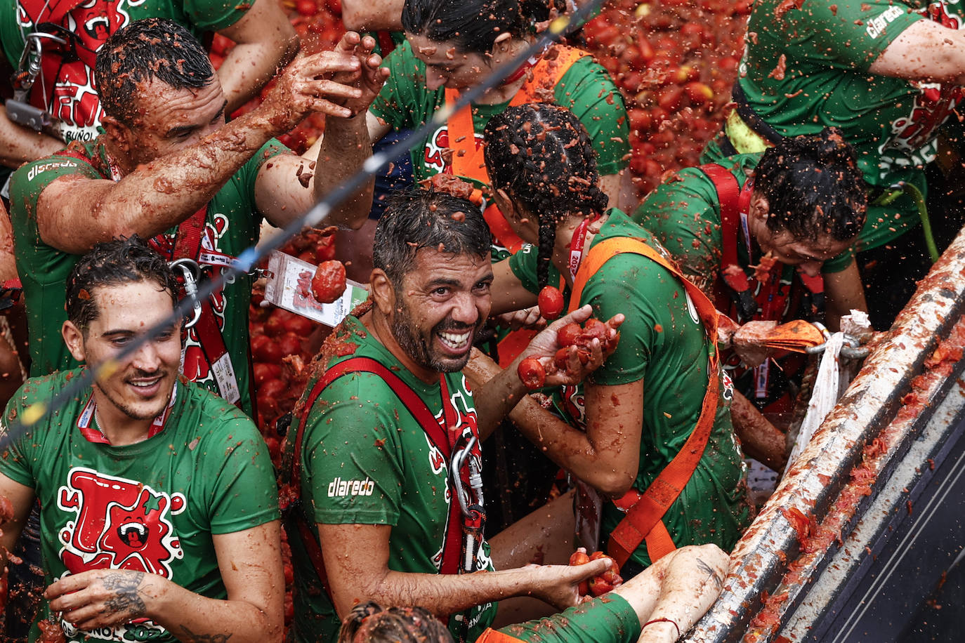 Las mejores imágenes de la Tomatina de Buñol 2024