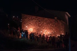 Las antorchas volverán a ser protagonistas en Castielfabib este fin de semana.