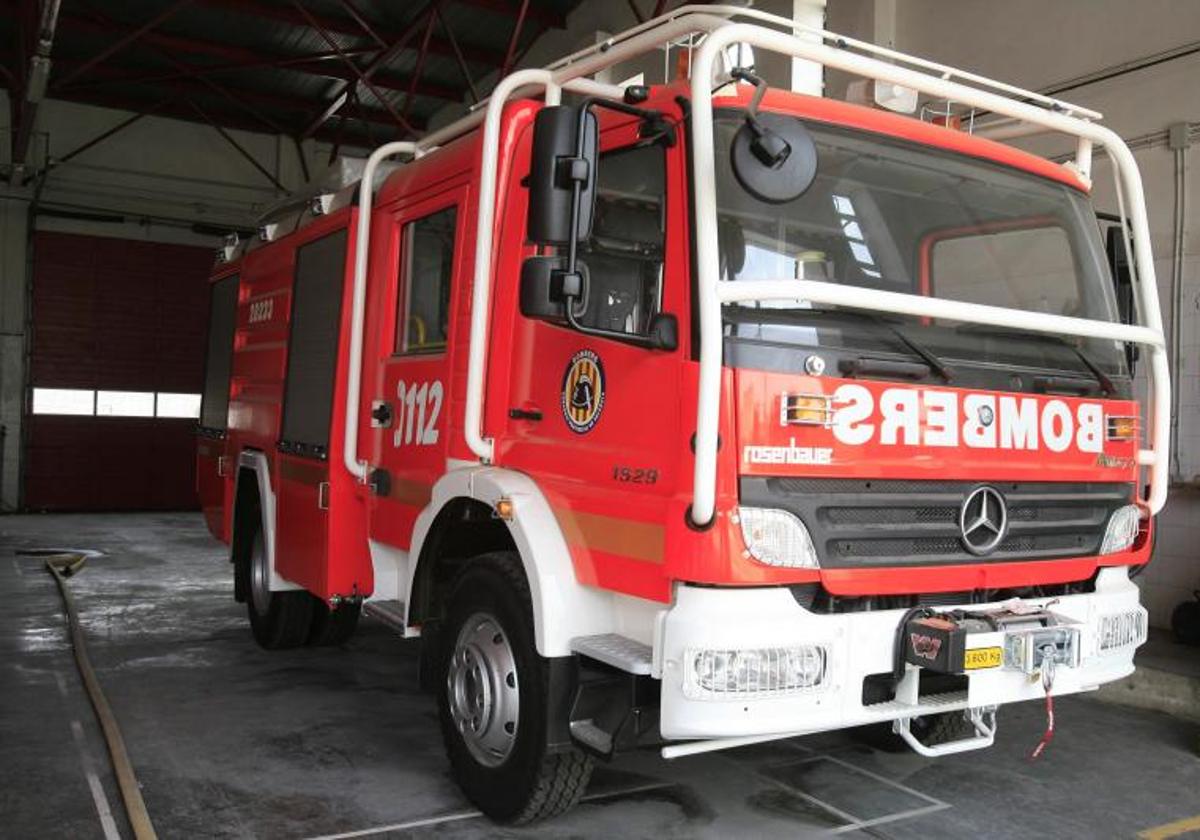 Un camión de Bomberos, en una imagen de archivo.