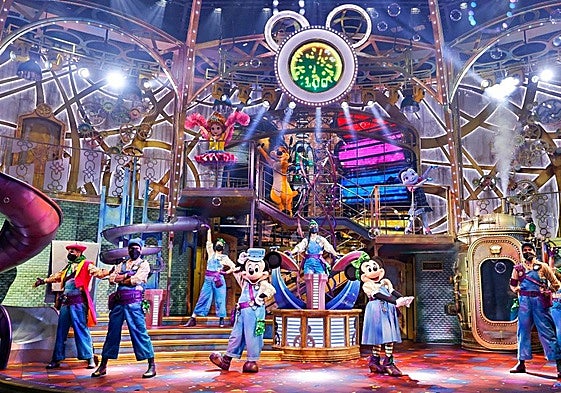 Un pasaje de Disney Junior Dream Factory.