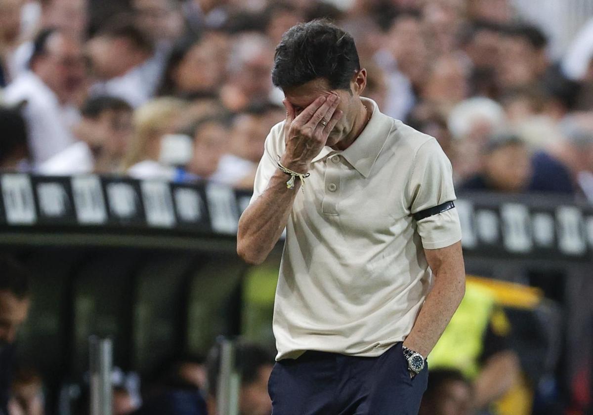 Marcelino, muy emocionado en su regreso a Mestalla: «Lo vivido aquí no se olvida»