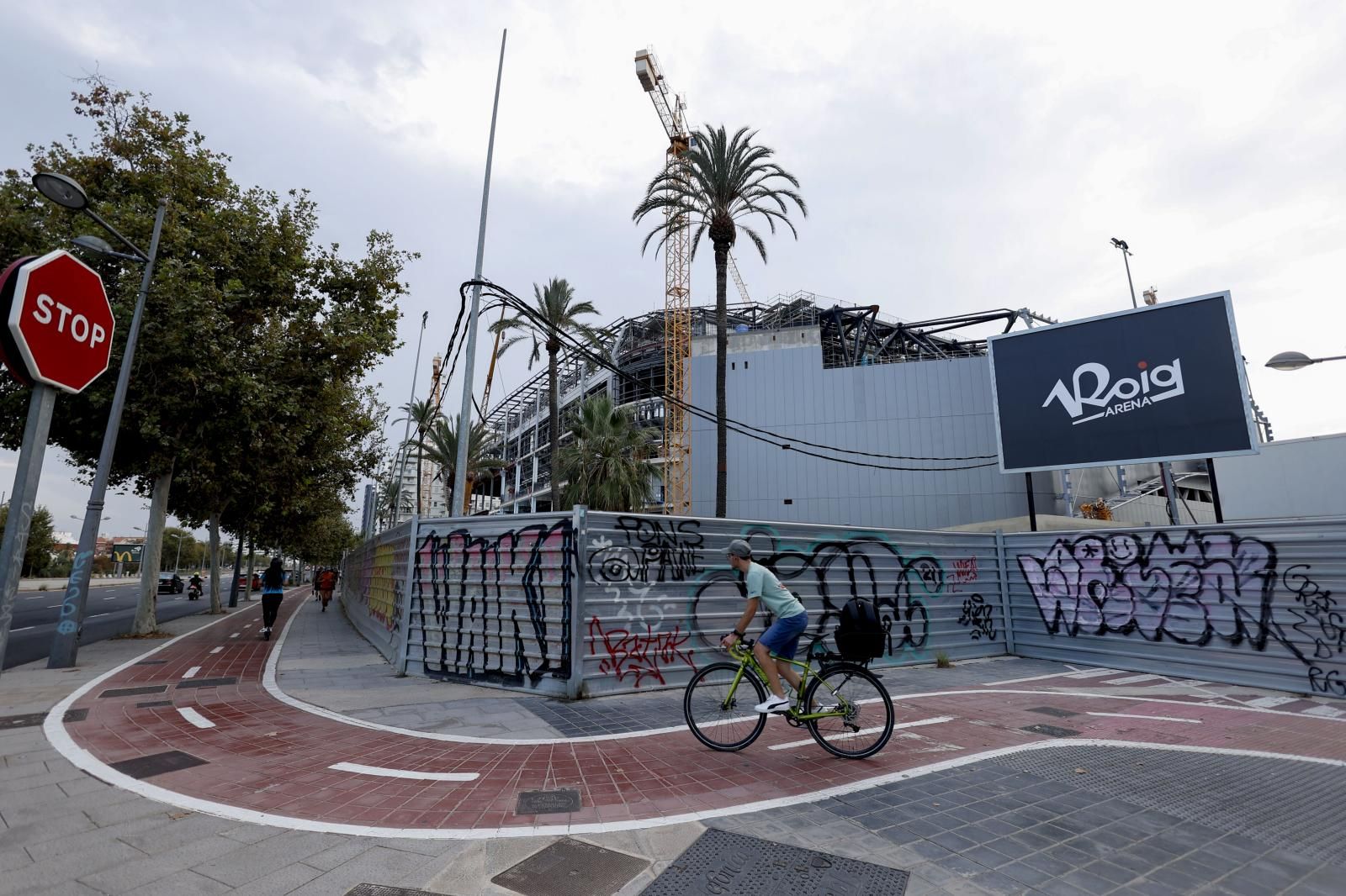 Así avanzan las obras del Roig Arena