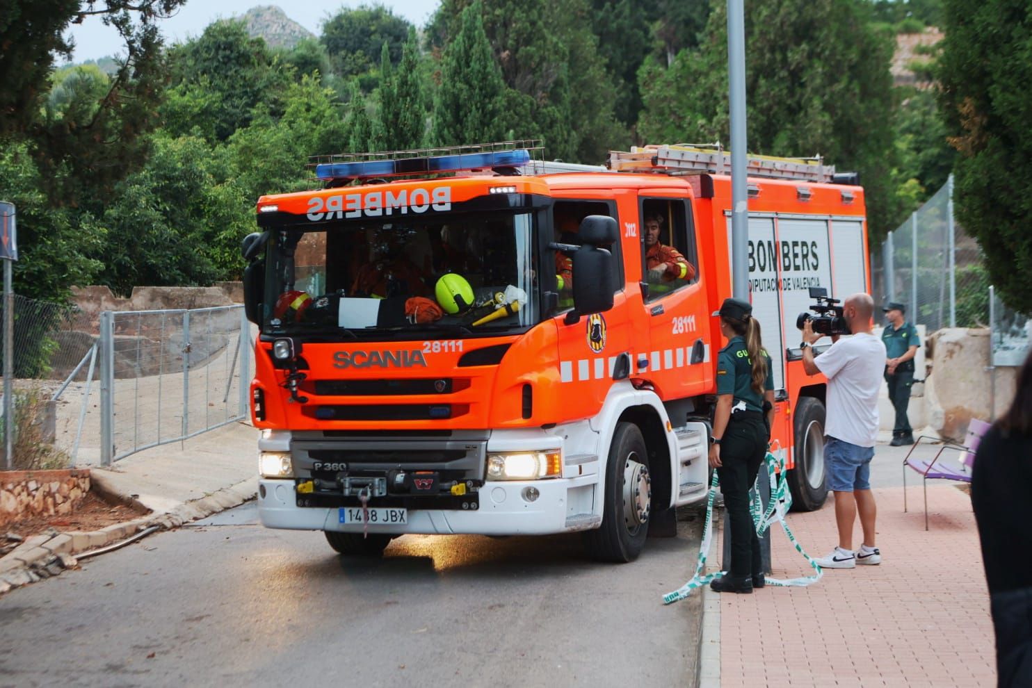 Mueren tres personas arrolladas por un camión en Benifairó de les Valls