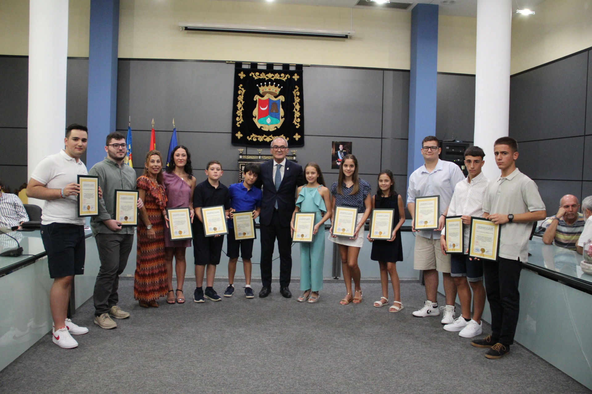 Benaguasil reconoce a sus estudiantes más brillantes 