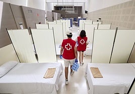 Interior de un centro de emergencias de la Comunitat, en una imagen de archivo.