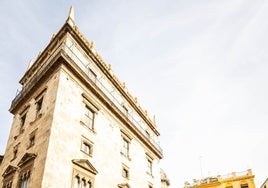 El edificio del Palau de la Generalitat.