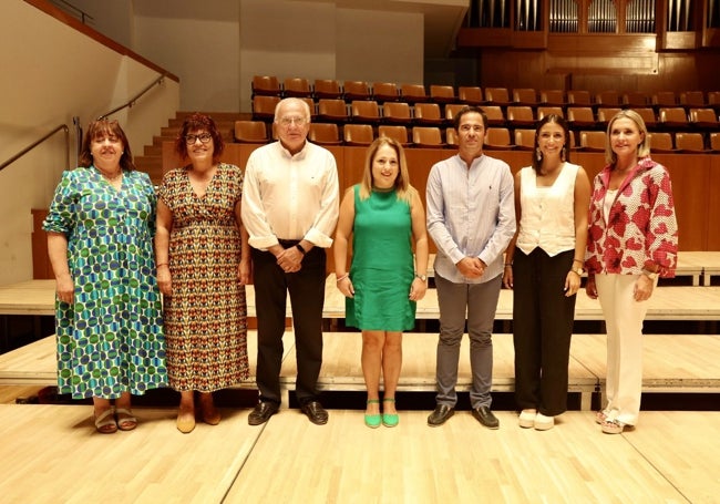 Jurado de la fallera mayor infantil de Valencia de 2025.