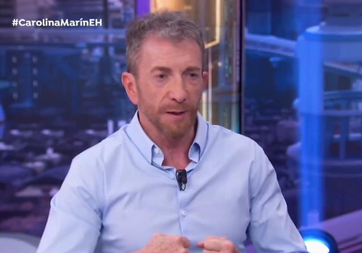 Pablo Motos, este miércoles en 'El Hormiguero'.