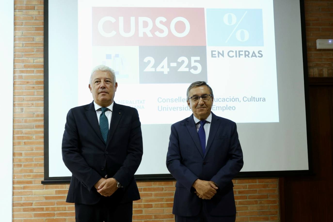 FOTOS | José Antonio Rovira presenta los principales datos del curso escolar 2024/2025