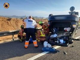 Un accidente producido este verano en la provincia de Valencia.