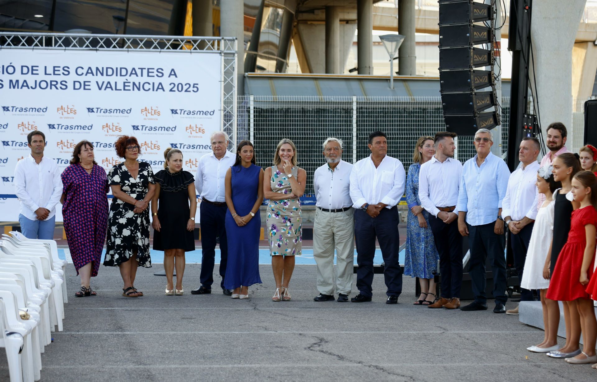 Presentación de las candidatas a falleras mayores de Valencia 2025