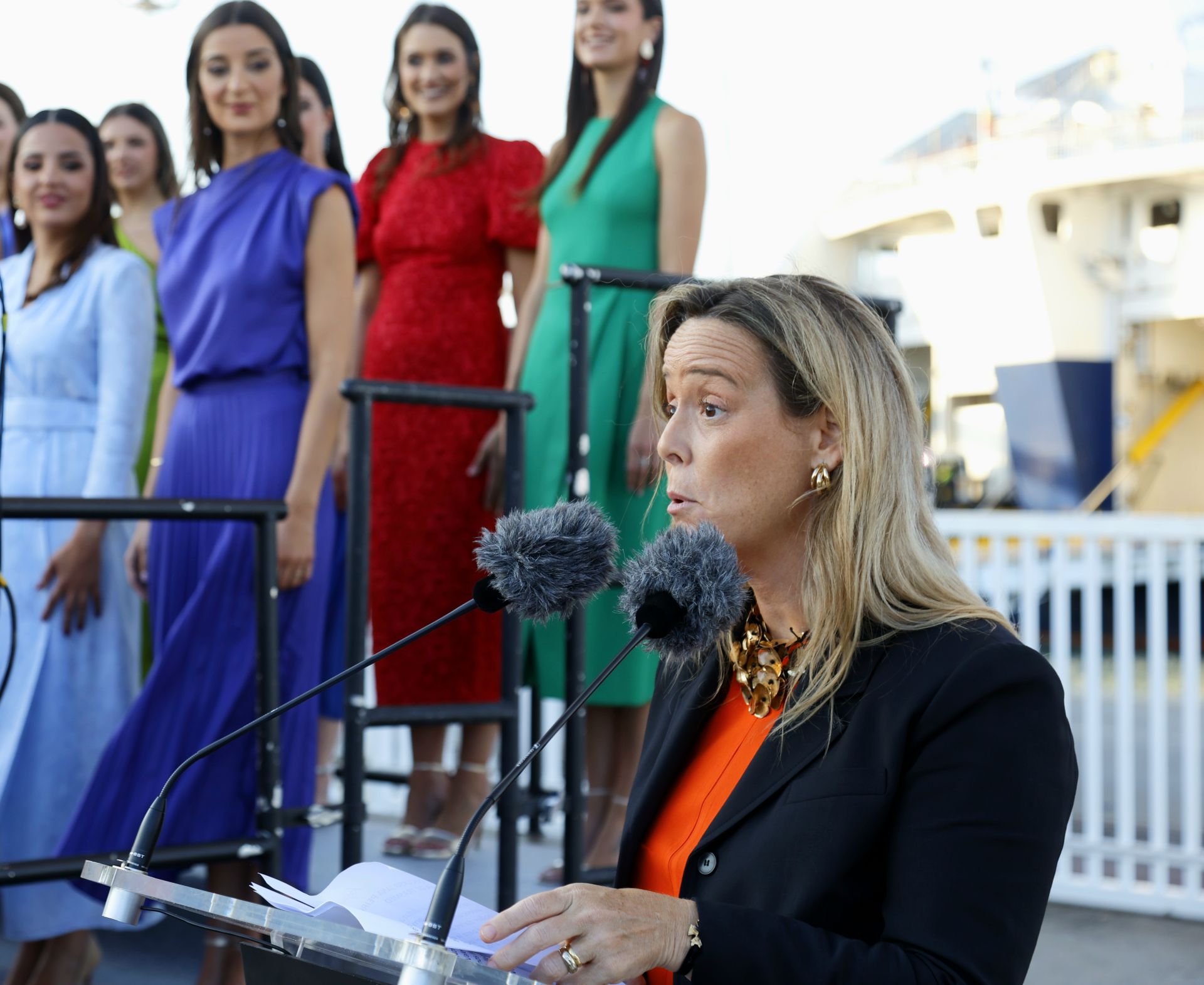 Presentación de las candidatas a falleras mayores de Valencia 2025