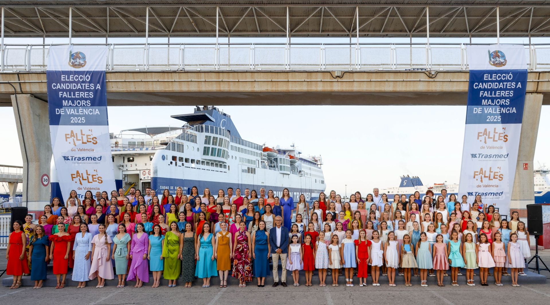 Presentación de las candidatas a falleras mayores de Valencia 2025