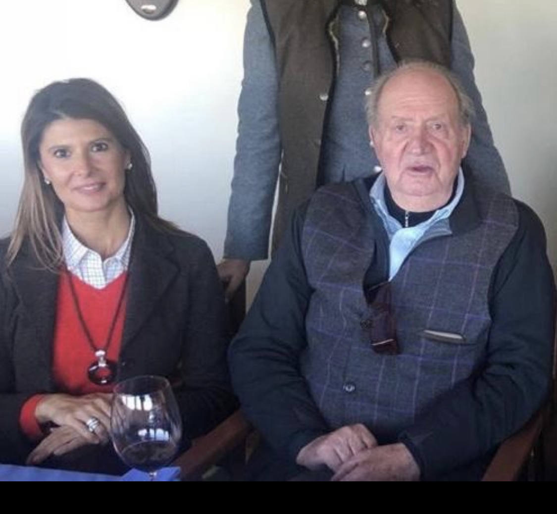 Esther Pastor, con el Rey Emérito Juan Carlos I, muy amigo de Vicente Boluda.