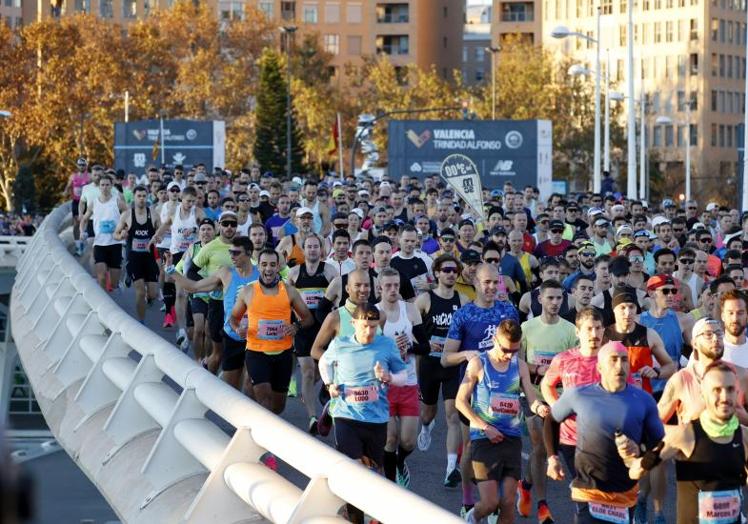 Maratón de Valencia.