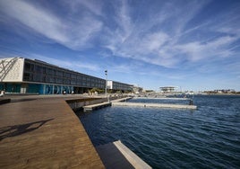 Las instalaciones de Marina de Empresas.