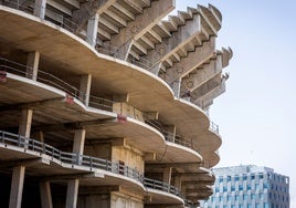 Aspecto del nuevo Mestalla.