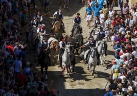 Imagen de la primera jornada de la Entrada de Toros y Caballos de Segorbe.