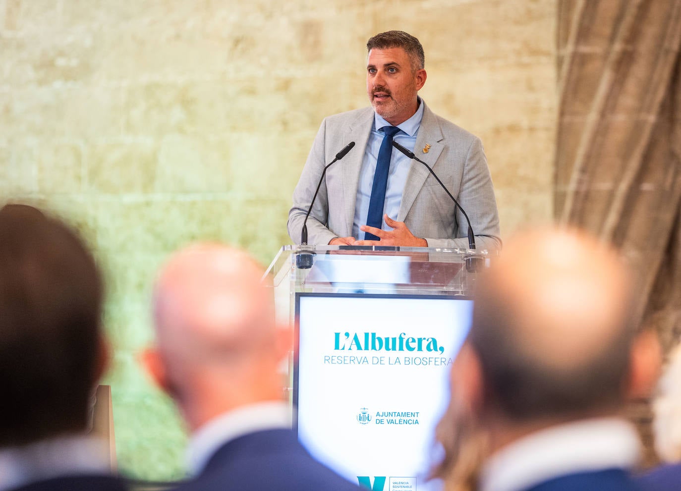 Fotos de la reunión de alcaldes para pedir que la Albufera sea Reserva de la Biosfera