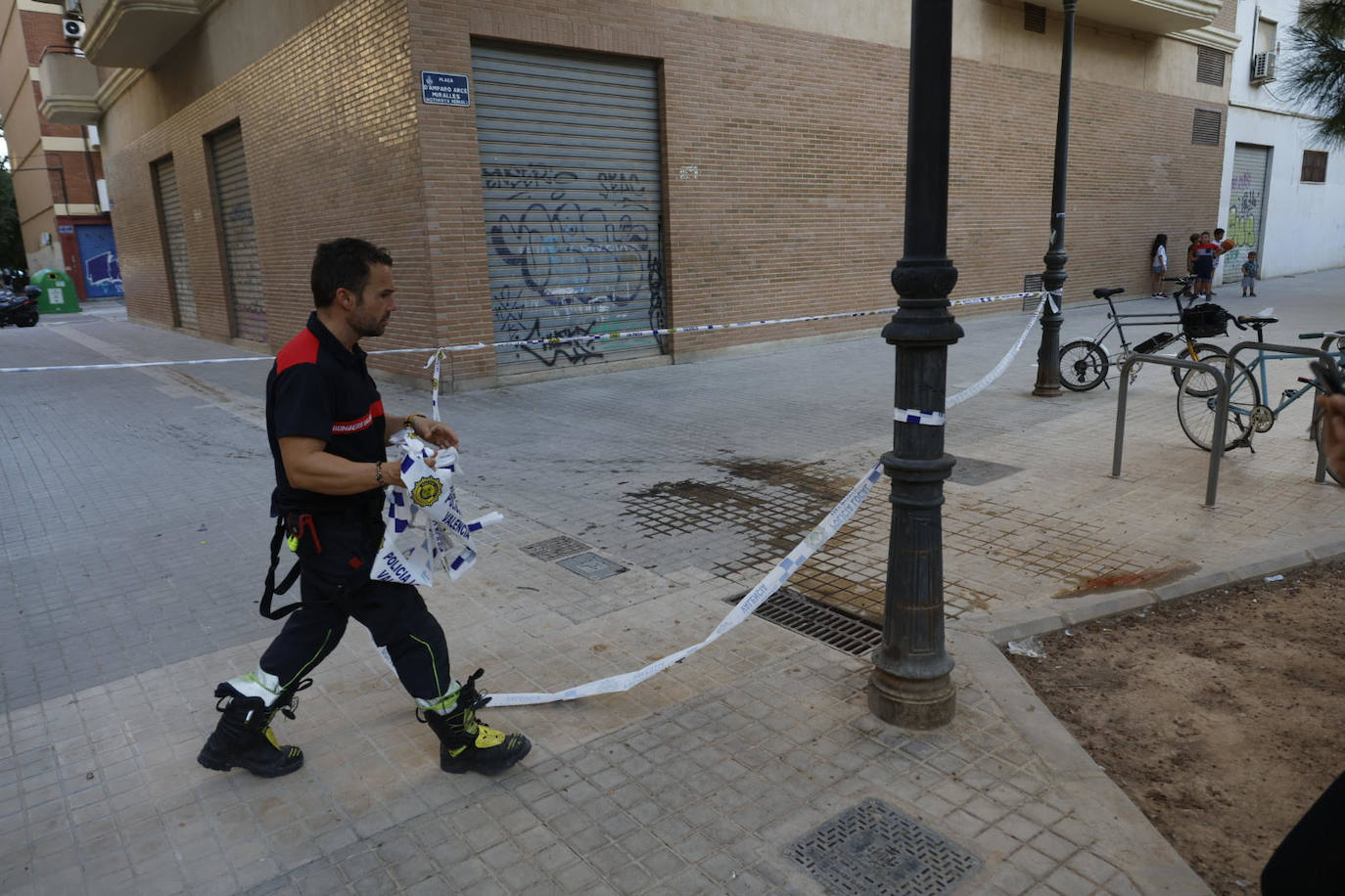 Tiroteo y persecución policial en Benimaclet