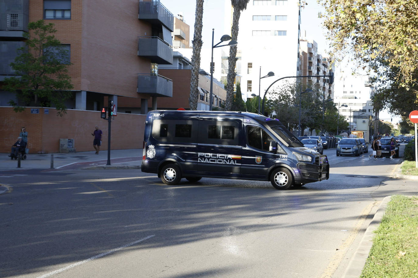 Tiroteo y persecución policial en Benimaclet