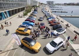 Foto de familia del año pasado, cuando se celebró la primera edición de AUTO-ELECTRIC.