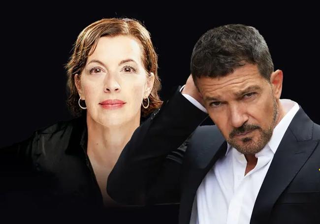 Antonio Banderas y Marta Ribera