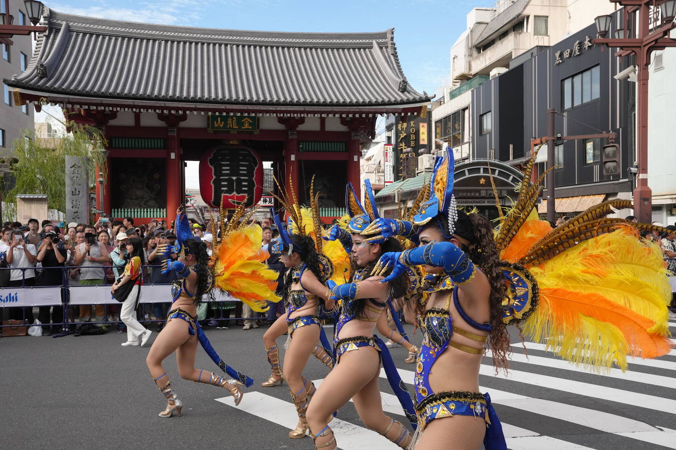 El corazón de Tokio late a ritmo de samba