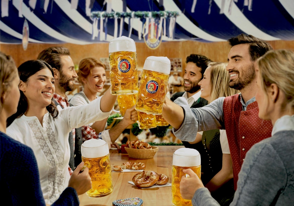 Oktoberfest, la fiesta alemana de la cerveza.