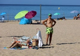 Turistas en Benidorm.