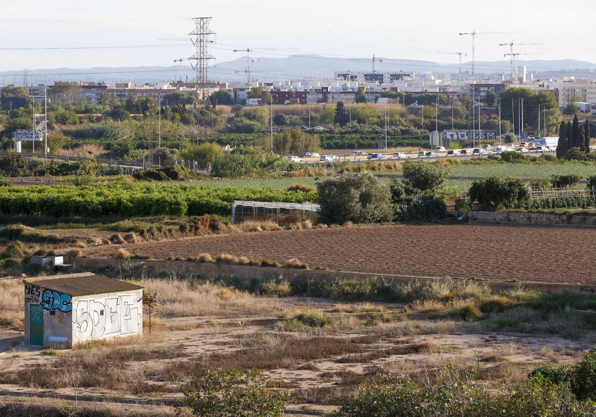 Terrenos de la nueva bolsa de suelo de Benimàmet.