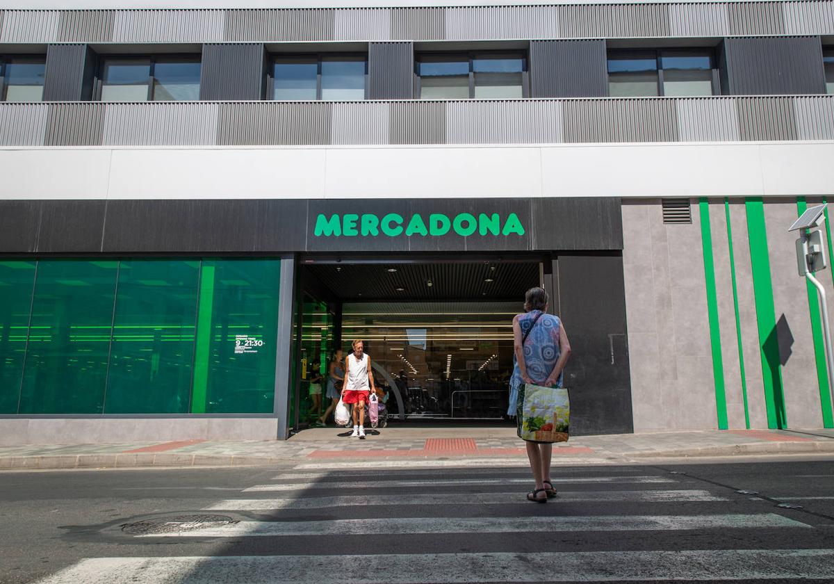 Fachada de una tienda Mercadona en la Comunitat Valenciana.