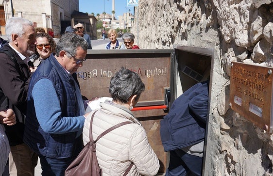 Una de las visitas guidas a los refugios de Ontinyent.