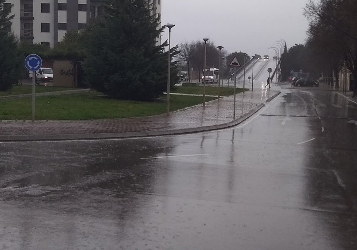 Lluvia en Xàtiva.