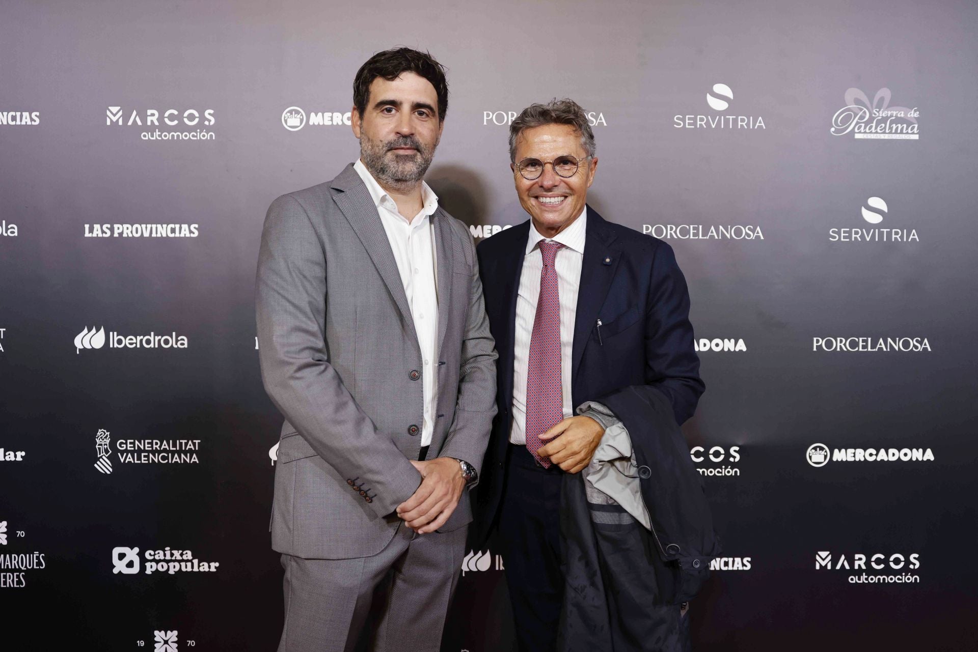 Alberto Rallo, periodista de LAS PROVINCIAS, junto al abogado José Domingo Monforte. 