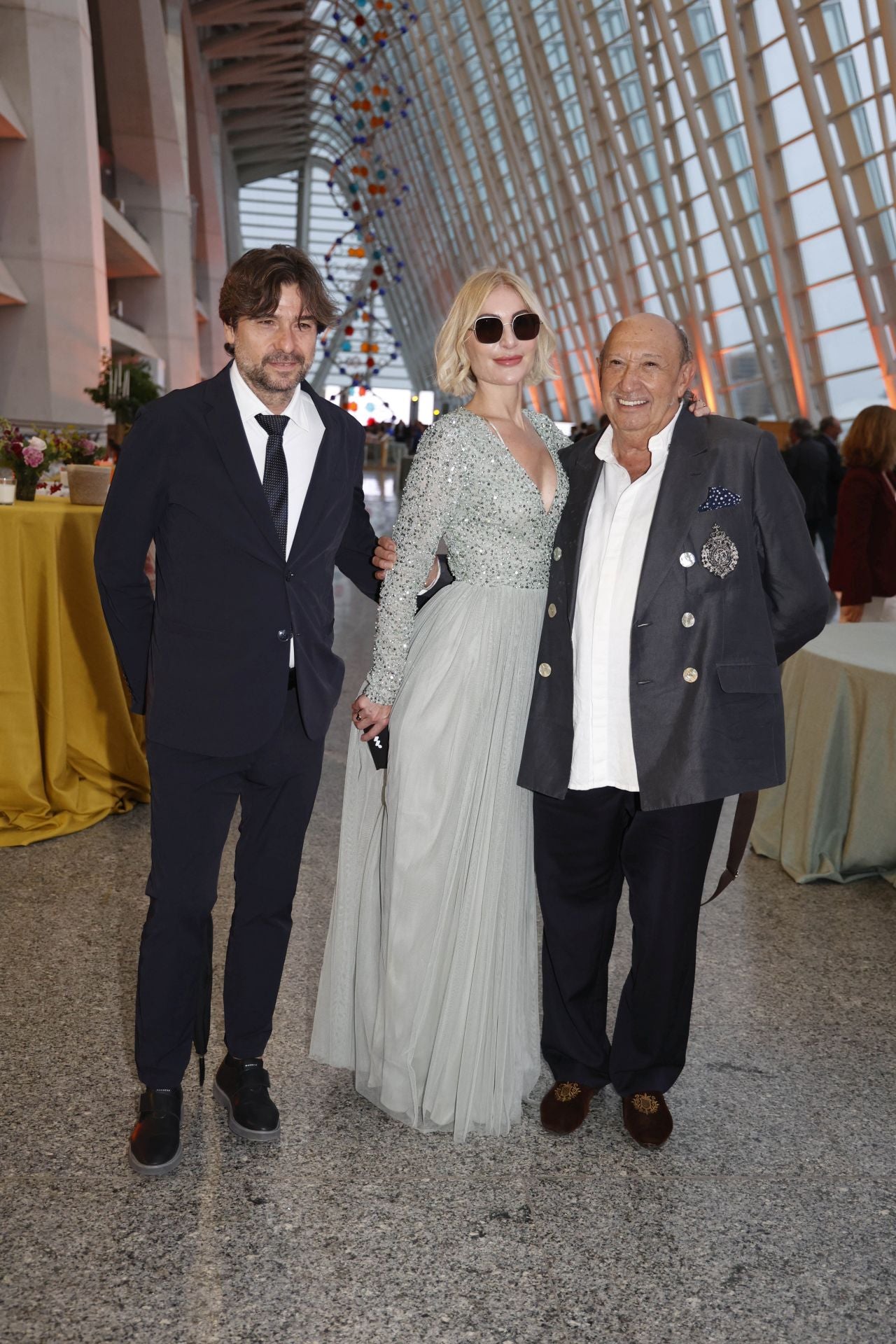 Marco Camps, Ana Fernández y Francis Montesinos.